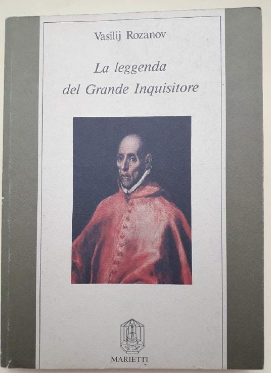 La Leggenda Del Grande Inquisitore(1989) - Vasilij Rozanov - copertina