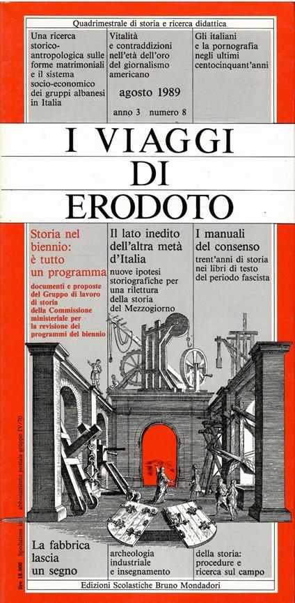 I Viaggi di Erodoto N. 8/89 - copertina