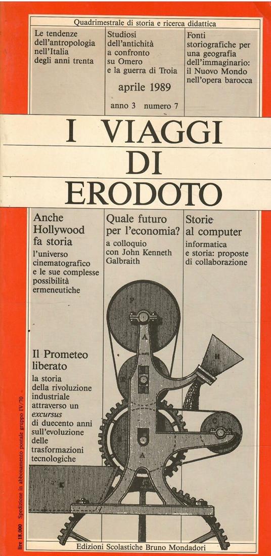 I Viaggi di Erodoto N. 7/89 - copertina