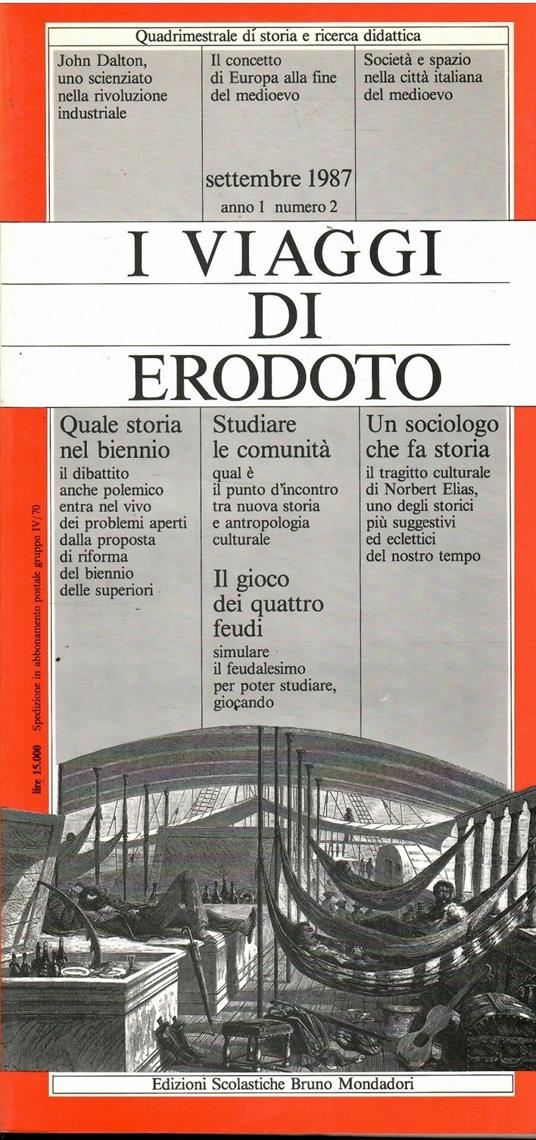 I Viaggi di Erodoto N. 2/87 - copertina