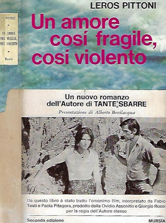 Un amore così fragile, così violento - Leros Pittoni - copertina