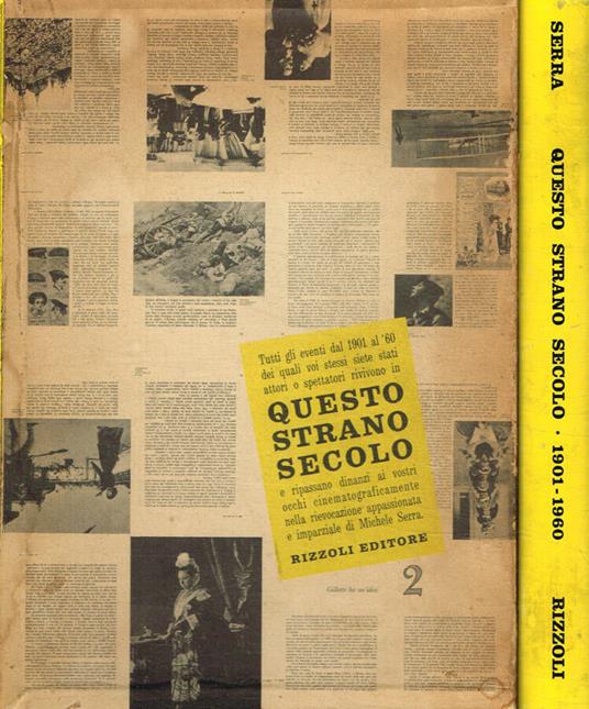 Questo strano secolo - Michele Serra - copertina