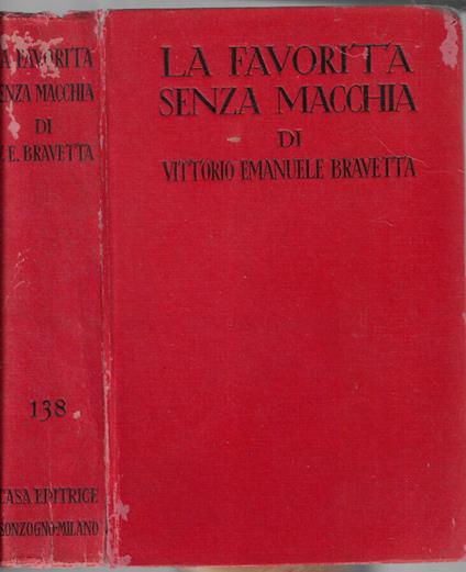 La favorita senza macchia - copertina