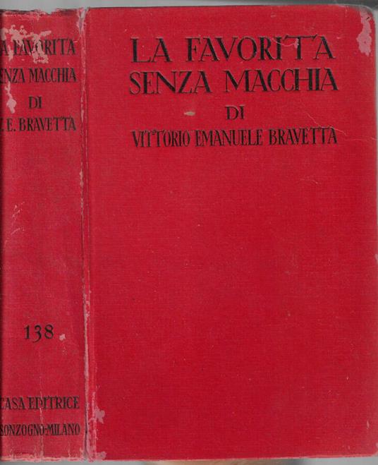 La favorita senza macchia - copertina