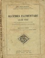 Algebra elementare vol.I