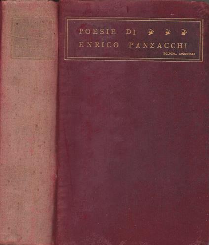 Poesie - Enrico Panzacchi - copertina