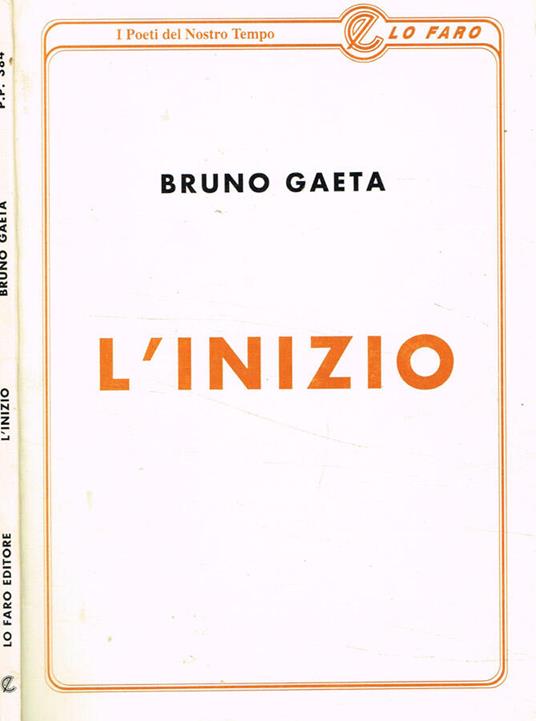 L' Inizio - Gaetano Bruno - copertina