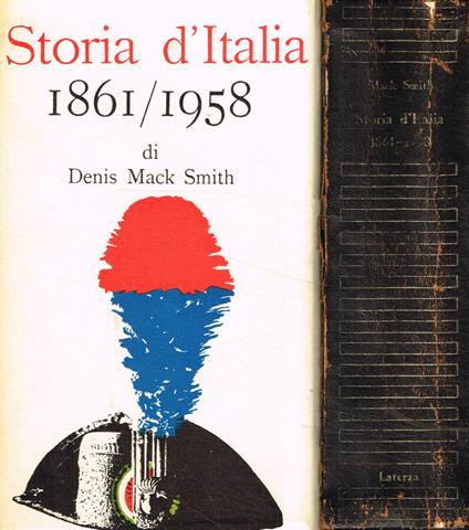 Storia d'Italia dal 1861 al 1958 - Denis Mack Smith - copertina