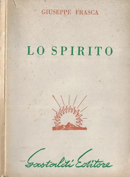 Lo spirito - Giuseppe Frasca - copertina