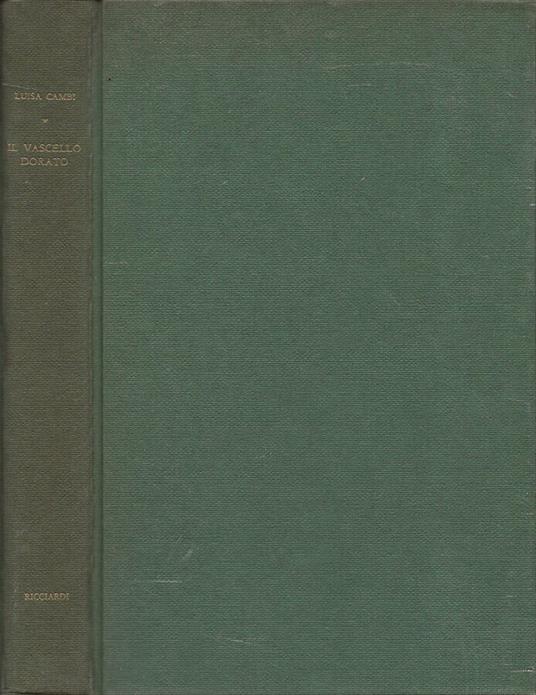 Il vascello dorato - Luisa Cambi - copertina