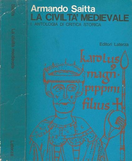 La civiltà medievale - Armando Saitta - copertina