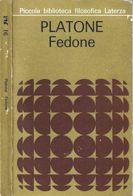 Fedone - Platone - copertina
