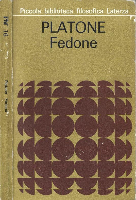 Fedone - Platone - copertina