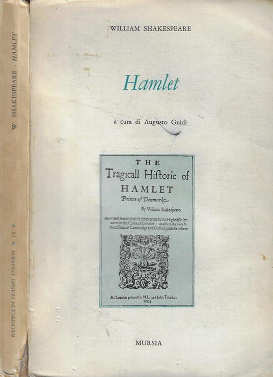 Hamlet - William Shakespeare - copertina