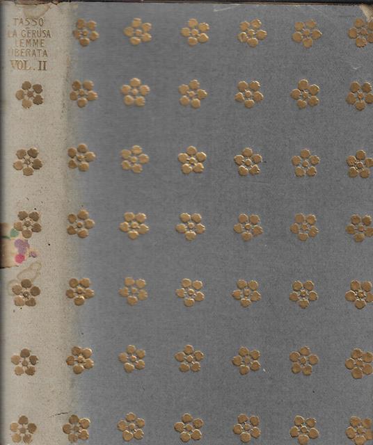 La Gerusalemme Liberata Vol. II - Torquato Tasso - copertina