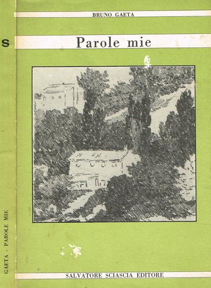 Parole mie - Gaetano Bruno - copertina