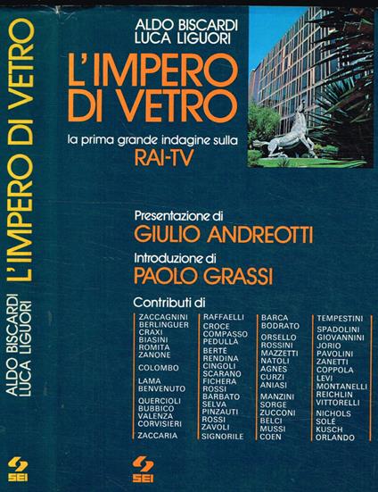 L' impero di vetro - copertina