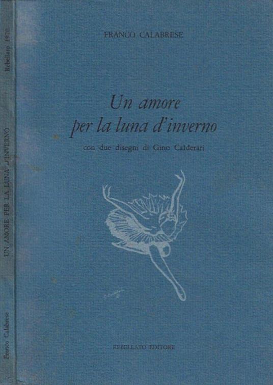 Un amore per la luna d'inverno - Franco Calabrese - copertina