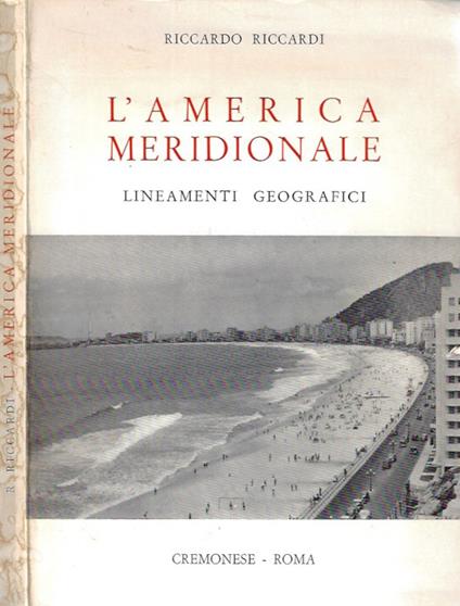 L' America Meridionale - Riccardo Riccardi - copertina