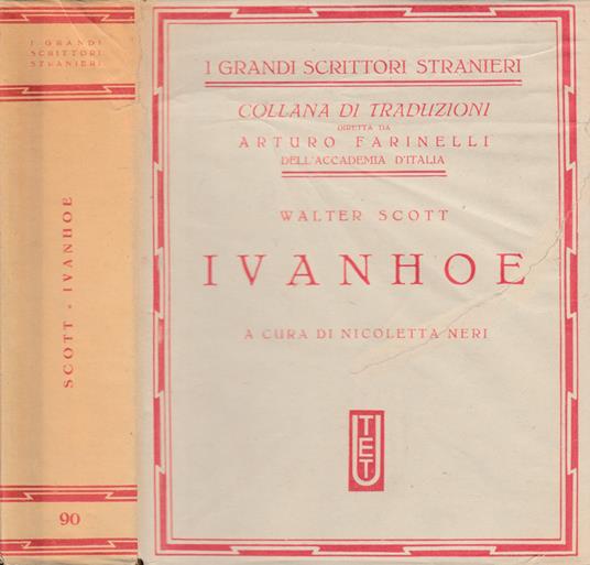 Ivanhoe - Walter Scott - copertina