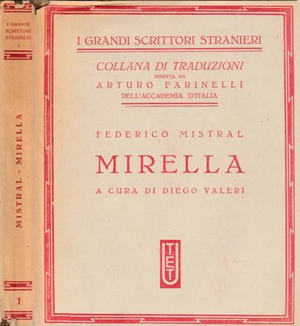 Mirella - Frédéric Mistral - copertina