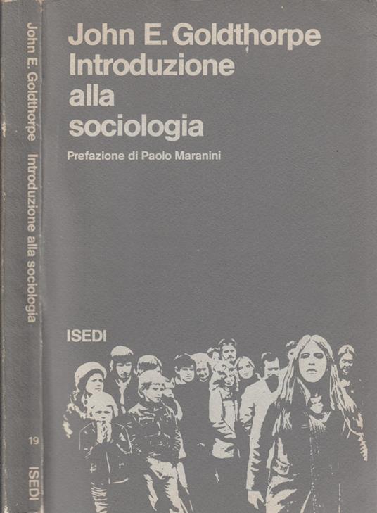Introduzione alla sociologia - copertina