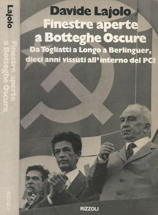 Finestre aperte a Botteghe Oscure - Davide Lajolo - copertina