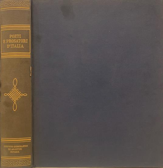 Poeti e prosatori d'Italia - Alfredo Colombo - copertina