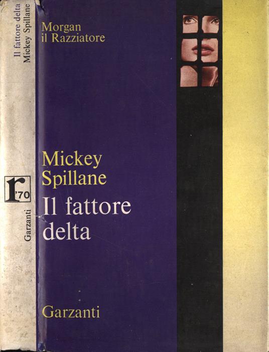 Il fattore delta - Mickey Spillane - copertina