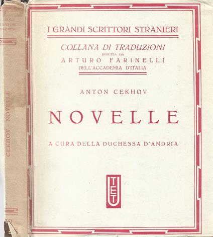 Novelle - Anton Cechov - copertina