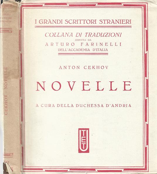 Novelle - Anton Cechov - copertina