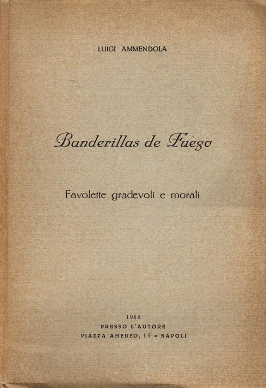 Banderillas de fuego - Luigi Ammendola - copertina