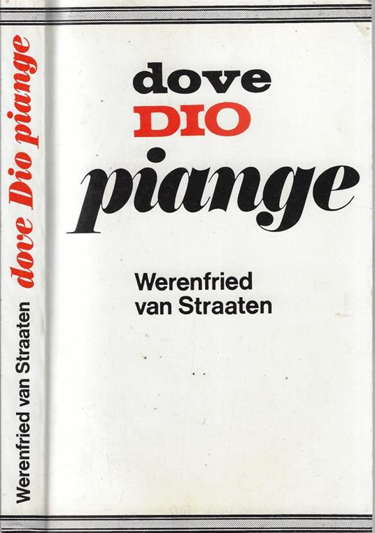 Dove Dio piange - Werenfried Van Straaten - copertina