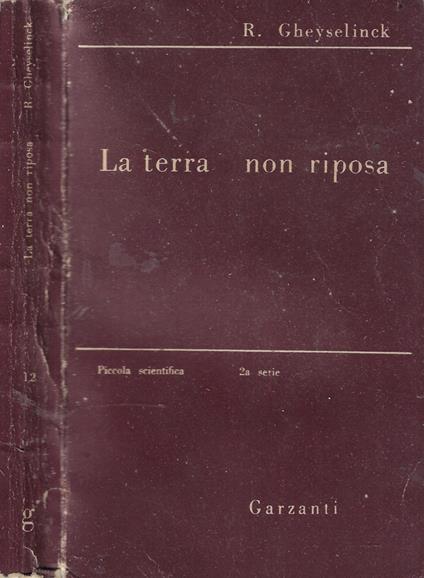 La terra non riposa - Robert Gheyselinck - copertina