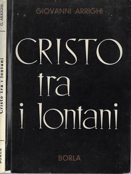 Cristo tra i lontani - Giovanni Arrighi - copertina