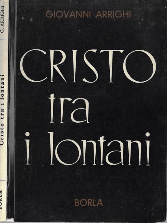 Cristo tra i lontani - Giovanni Arrighi - copertina