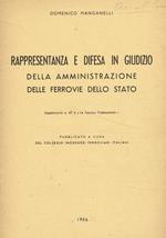 Rappresentanza e difesa in giudizio della amministrazione delle ferrovie dello stato