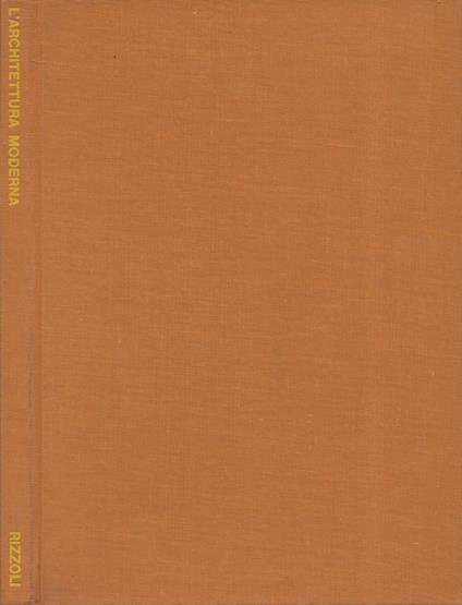 L' architettura moderna - Vincent jr. Scully - copertina