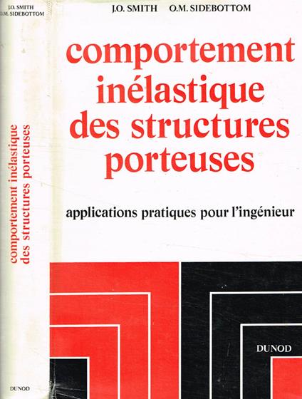 Comportement inelastique des structures porteuses - copertina