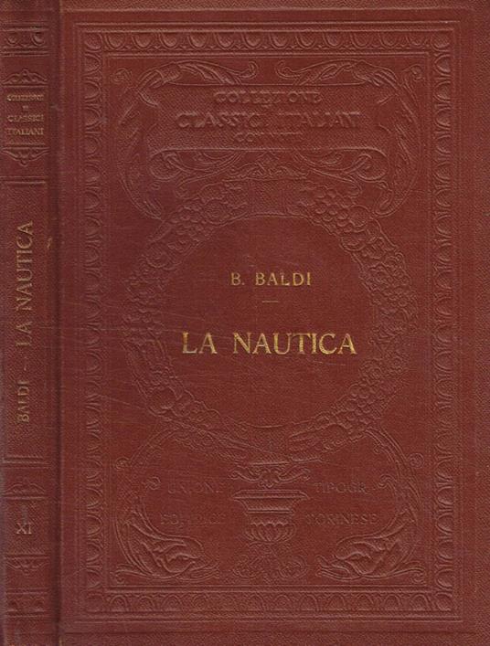 La nautica - Bernardino Baldi - copertina