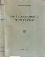 Per l'aggiornamento delle religiose