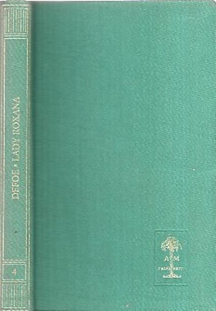 Lady Roxana - Daniel Defoe - copertina