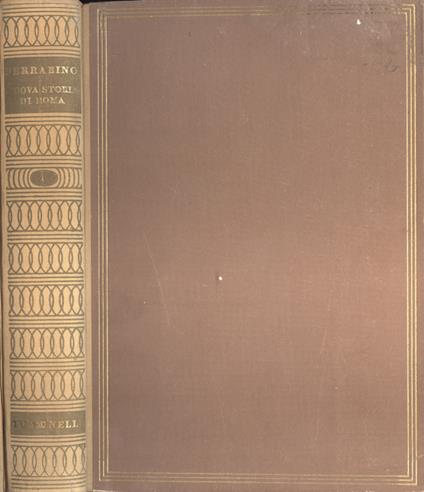 Nuova storia di Roma Vol. I - Aldo Ferrabino - copertina