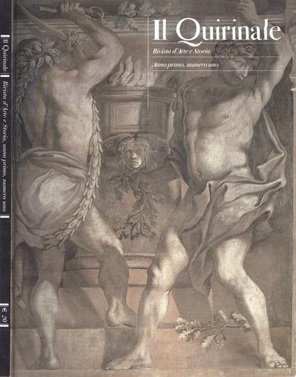 Il Quirinale Anno I, numero I - copertina