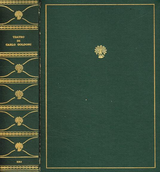 Teatro di Carlo Goldoni - copertina