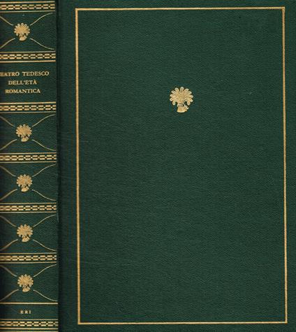 Teatro Tedesco dell'età romantica - copertina