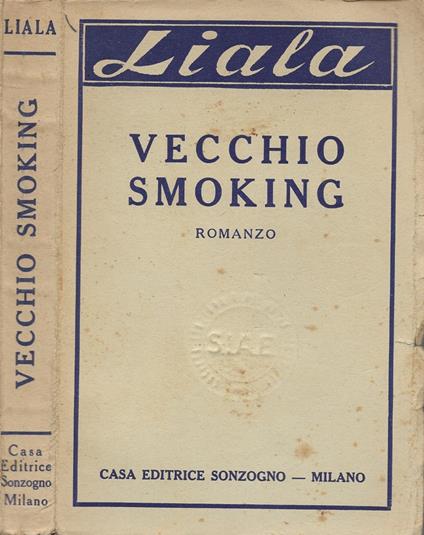 Vecchio Smoking - Liala - copertina