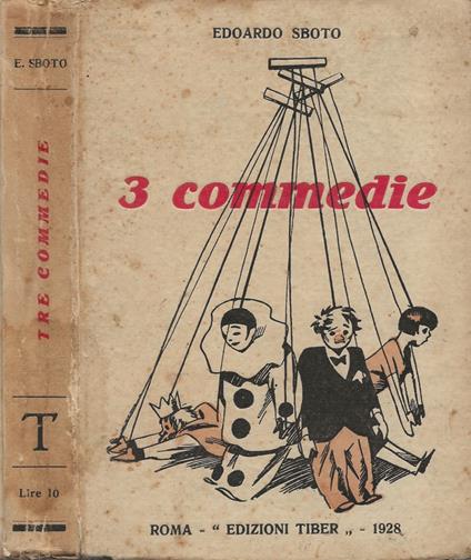 Tre commedie - copertina
