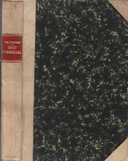 Institutes de droit commercial - copertina