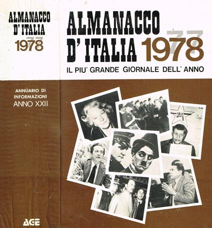 Almanacco d'italia 1978. Il più grande giornale dell'anno - copertina